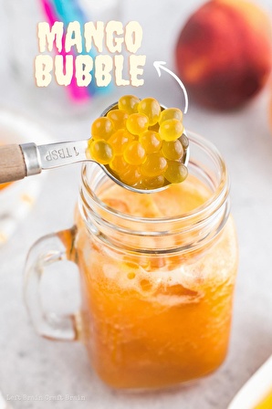 Mim and More Mango Aromalı Bubble Tea 500GR