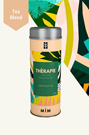 Mim and More Thérapie Tea - Çilekli Beyaz Çay