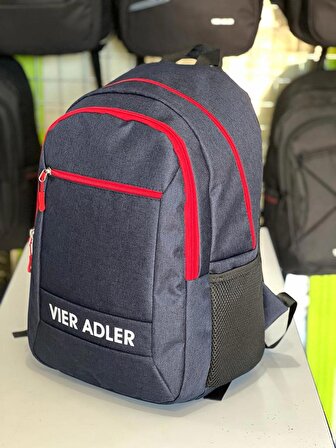 Vier Adler Sırt Çantası Okul Çantası Çanta Spor Çantası Seyahat Çantası 2006-Lacivert