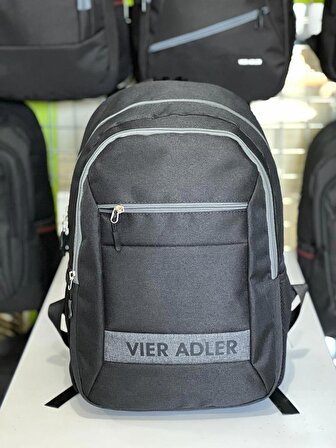 Vier Adler Sırt Çantası Okul Çantası Çanta Spor Çantası Seyahat Çantası 2006 - Siyah