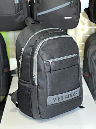 Vier Adler Sırt Çantası Okul Çantası Çanta Spor Çantası Seyahat Çantası 2006 - Siyah