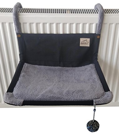Akat Cosy Comfort Kedi Kalorifer Yatağı (Gri) (10 cm standart panel radyatörler için)