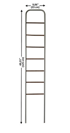 Akat Cosy Saksı İçi Bitki Destek Merdiveni (23 cm X 125 cm)