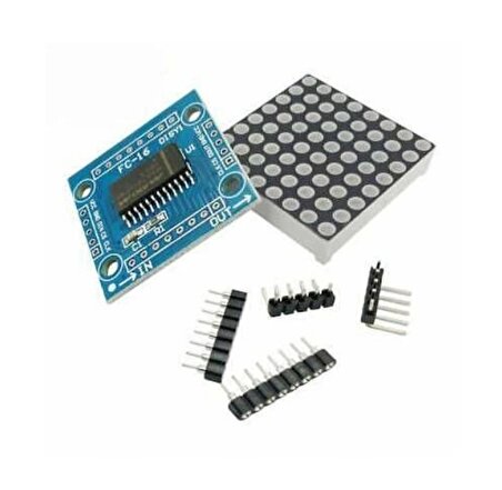 8x8 Dot Matrix Kartı Arduino
