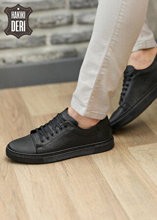 Hakiki Deri Sneaker Rahat Günlük Erkek Ayakkabı Franc01