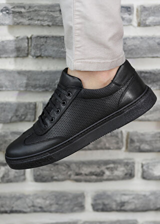 Hakiki Deri Sneaker Günlük Rahat Erkek Ayakkabı Lauker01