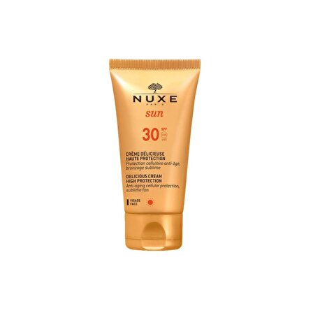 Nuxe Sun Delicious 30 Faktör Yaşlanma Karşıtı Tüm Cilt Tipleri İçin Renksiz Güneş Koruyucu Krem 50 ml