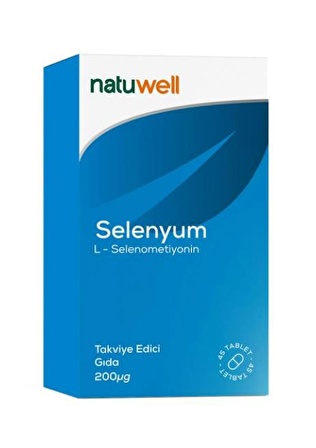 Natuwell Selenyum 200 mcg 45 Tablet