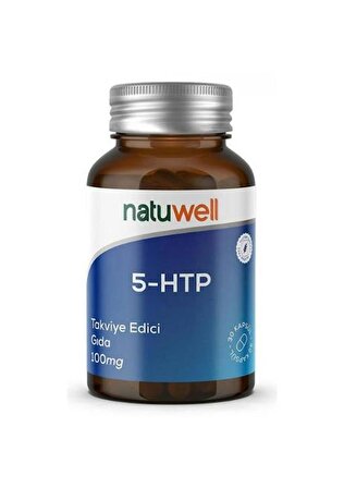 Natuwell 5-HTP 100 mg Takviye Edici Gıda 30 Kapsül