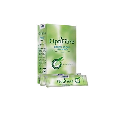 OptiFibre Bitkisel Kökenli Lif Kaynağı Takviye Edici Gıda 50gr(10 x 5g Saşe)