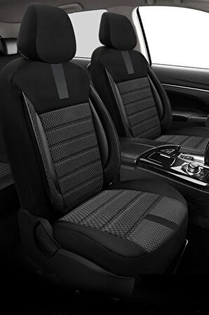 NiCe Shop Ford Focus 3 Uyumlu Koltuk Kılıfı Oasis Serisi - Siyah