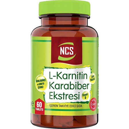 Ncs Karabiber Extreli L-Carnitine 60 Tablet