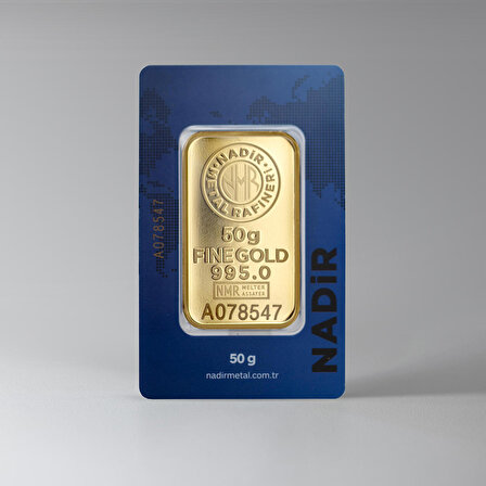 Nadir 50 Gram 995,0 Külçe Altın