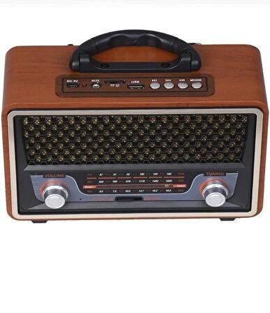 NİKULA STAR RDL-4617BT Bluetooth Kablosuz Kumandalı Nostalji Radyo