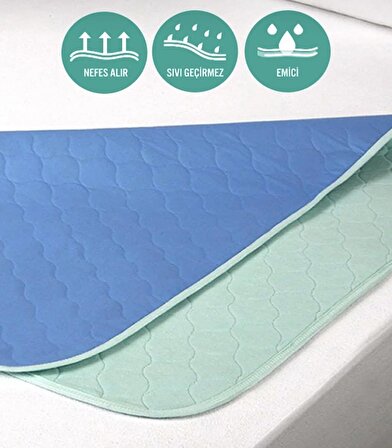 ABSO yıkanabilir sıvı geçirmez yatak koruyucu 85x90 cm