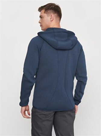 Joma SOFTSHELL HOODIE - Erkek Lacivert Spor Sweatshirt - 101028.331