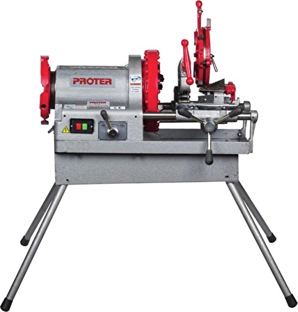 PROTER PR 4004 4" TEZGAH TİP PAFTA MAKİNESİ