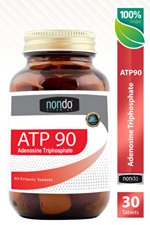 Atp 90 Adenozin Trifosfat 30 Enterik Tablet