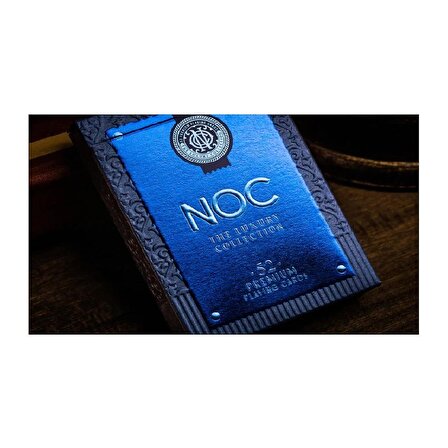 Cartamundi NOC Luxury Sapphire Foil Oyun Kağıdı Limited Edition Koleksiyonluk iskambil Kartları Dest