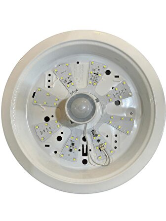 Novo 18W Ledli (Beyaz Işık) 360 Derece Sensörlü Tavan Armatürü NV003