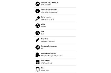 NFC Kart Ntag213 Siyah Programlanabilir Dijital Kartvizit