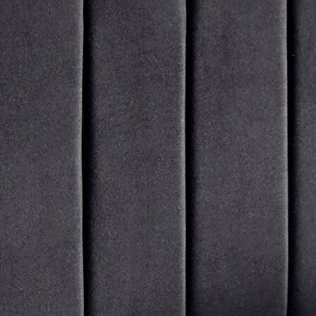Piano Lite Tek Kişilik Yatak Başlığı - 100 cm Siyah Kumaş Başlık