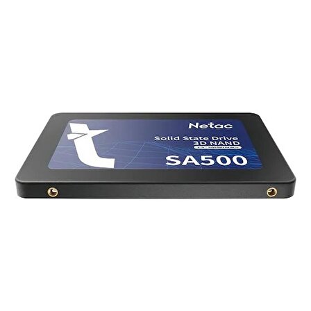 Netac SA500 512GB 2.5 SSD Disk NT01SA500-512-S3X  520/450MB/S, Sata3, 3D Nand, R/w Upto