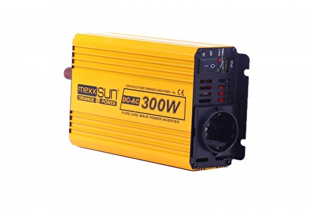 Mexxsun 300 Watt 12V/220V Tam Sinüs İnverter