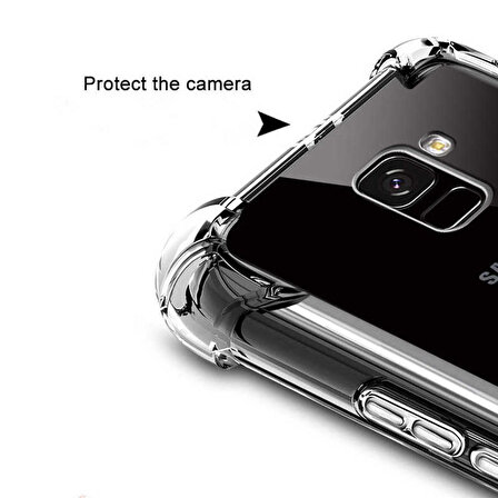 Samsung Galaxy J6 Kılıf Darbe Emici Anti Shock TPU Silikon