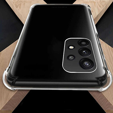 Samsung Galaxy A72 Kılıf Darbe Emici Anti Shock TPU Silikon