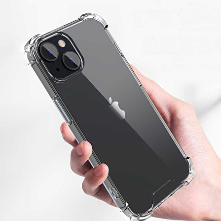 iPhone 14 Pro Max Kılıf Darbe Emici Sert TPU Silikon