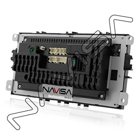 NAVISA FORD CONNECT-MONDEO-FOCUS SİYAH 2 GB RAM 32 GB HAFIZA ANDROID MULTIMEDIA TEYP