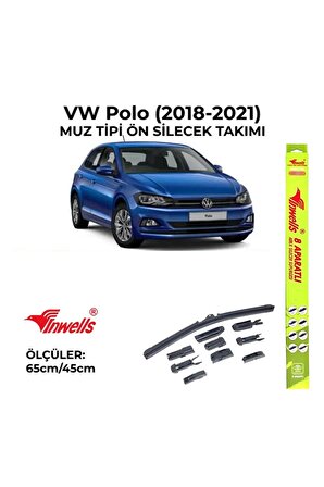 Volkswagen Polo (2018-2021) Ön Silecek Takımı 650x450mm (aparatlı) -