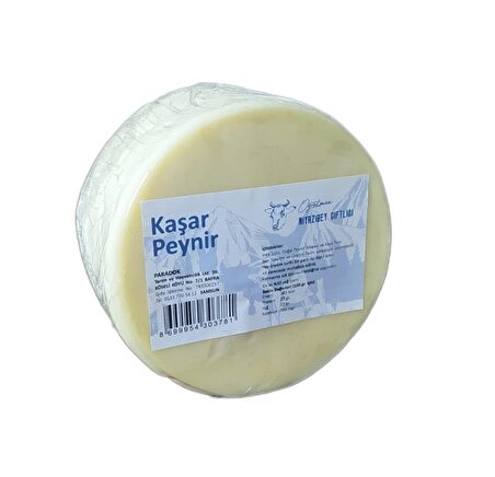 Taze Kaşar Peynir 400 GR Doğal Çiftlikte Yöresel Peyniri