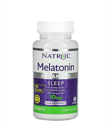 Natrol Melatonin Advance Sleep 10mg 60 Tablet Time Release