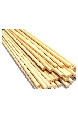 Bambu Ahşap Bambu Maket Çubukları 20 Cm , 5 Mm , 500 Adet