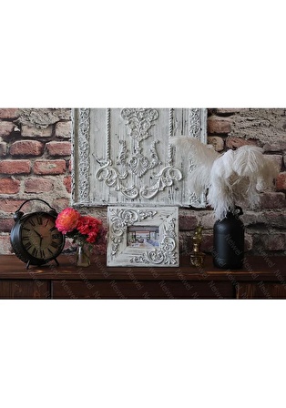 Neiwel Vintage Etna B Ahşap Resim ve Ayna Çerçevesi 