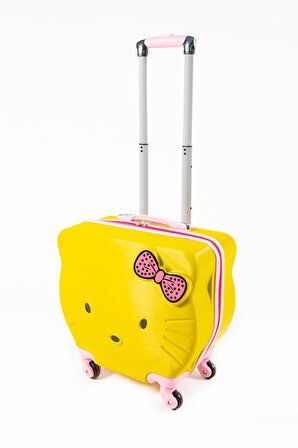 Protocol London Hello Kitty Pembe Çocuk Valizi - Pembe / Beyaz / Sarı