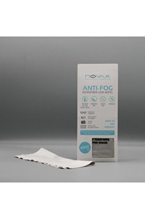 Novax Anti Fog Buğu Önleyici Gözlük Camı Bezi