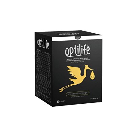 Optilife Multivitamin ve Multimineral İçeren Takviye Edici Gıda (Erkek&Kadın) 30 Tablet