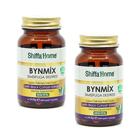 Shiffa Home (Aksuvital) Bynmix 580 mg 60 Kapsül x 2 Adet