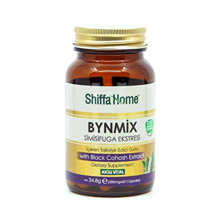 Shiffa Home (Aksuvital) Bynmix 580 mg 60 Kapsül x 2 Adet