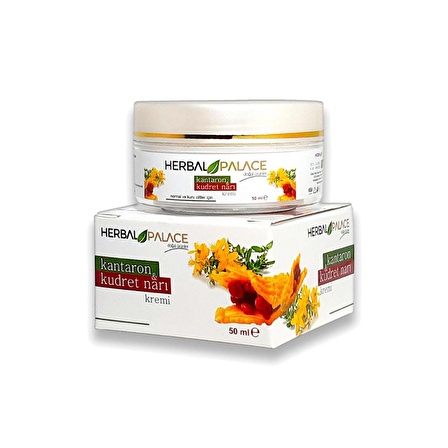 Herbal Palace Kantaron ve Kudret Narı Kremi 50 ml x 2 Adet