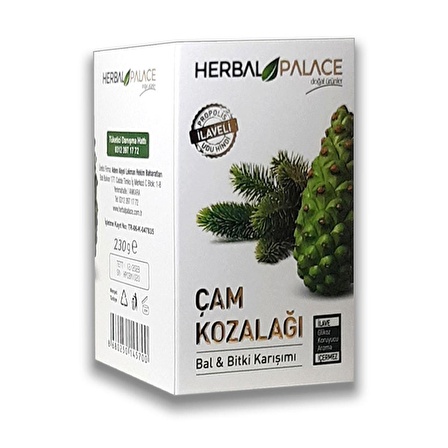 Herbal Palace Çam Kozalağı Bal Bitki Karışımı 230 gr x 2 Adet