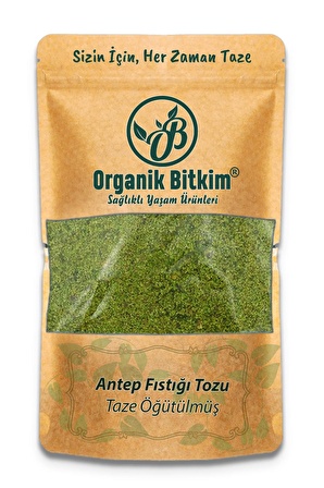 Organik Bitkim Antep Fıstığı Tozu - Katkısız 100 Gr