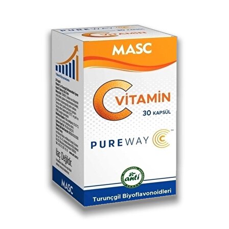 Anti Masc Pureway-C® Vitamin C 30 Kapsül x 2 Adet