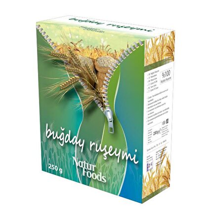 Natur Foods Buğday Rüşeymi-Doğal Katkısız 6 x 250 gr