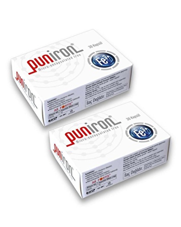 Anti Puniron® Mikroenkapsüle Demir 30 Kapsül x 2 Adet