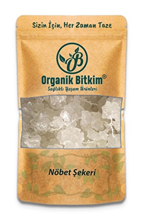 Organik Bitkim Nöbet Şekeri (Kaya-Polat Şekeri) 1000 gr