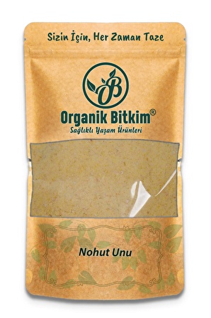 Organik Bitkim Nohut Unu (Yerli Nohut Unu) Taze Çekilmiş 500 gr